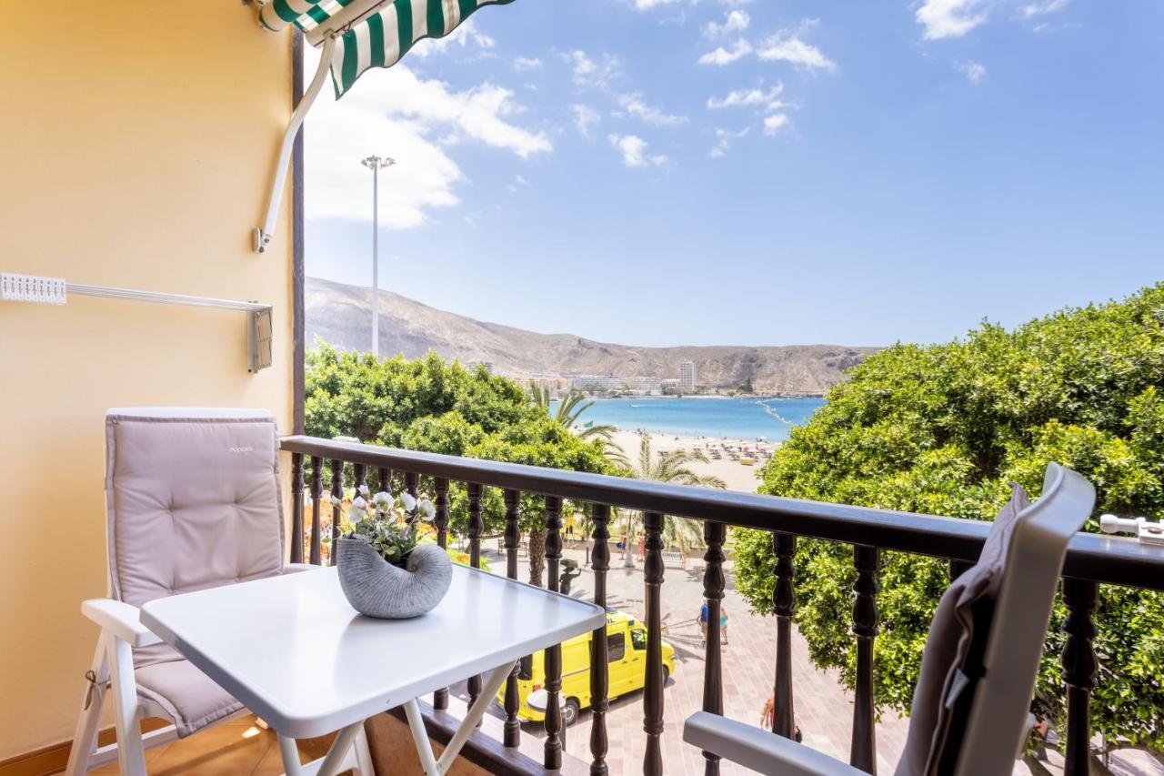 Classbnb - Seafront Studio With Beach View In The Center Of Los Cristianos Лос Кристианос Екстериор снимка